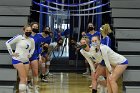 VB Inter squad match  Volleyball seniors Casey Dinga (#19) and Maggie Shafer (#6) are honored by the team during Senior Day festivities prior to their inter-squad match. : VB Intersquad, inter squad, inter-squad